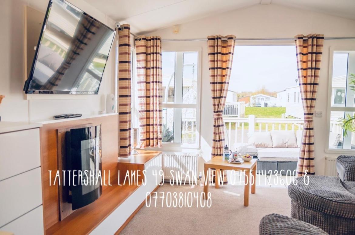 Swan View Retreats # Hottub # Egg Chair # Bbq & Bikes Included 8 Berth Tattershall Exterior foto