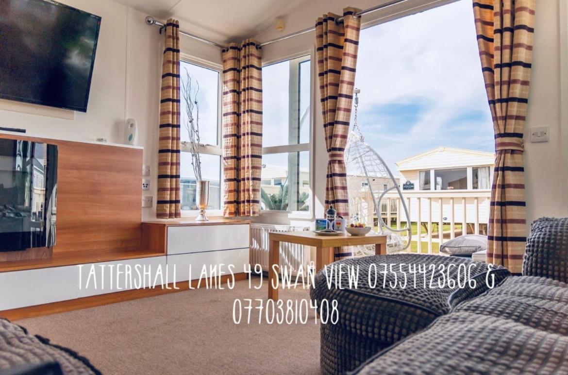 Swan View Retreats # Hottub # Egg Chair # Bbq & Bikes Included 8 Berth Tattershall Exterior foto