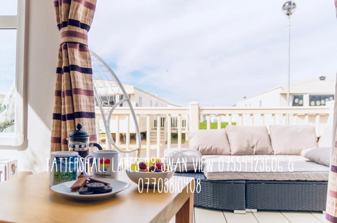 Swan View Retreats # Hottub # Egg Chair # Bbq & Bikes Included 8 Berth Tattershall Exterior foto